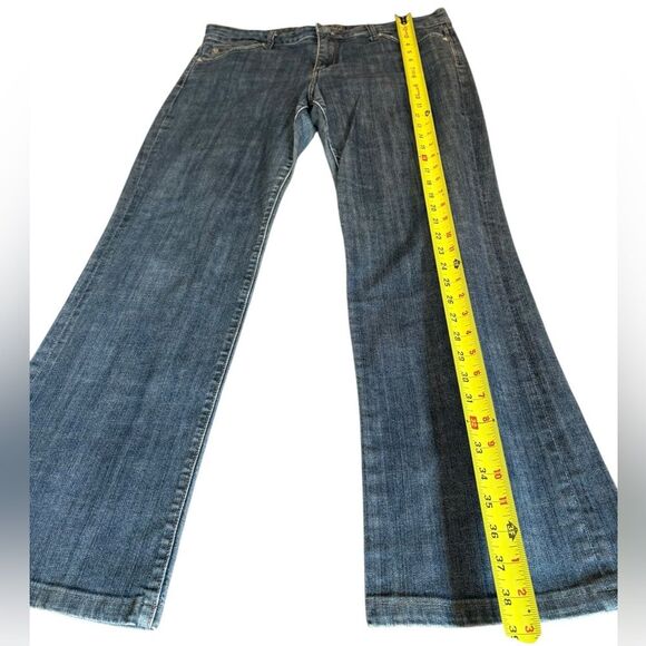 Kut From The Kloth Jeans Boot Cut Dark Wash Blue Denim Womens Size 14 KP011EQMCK - Picture 14 of 14